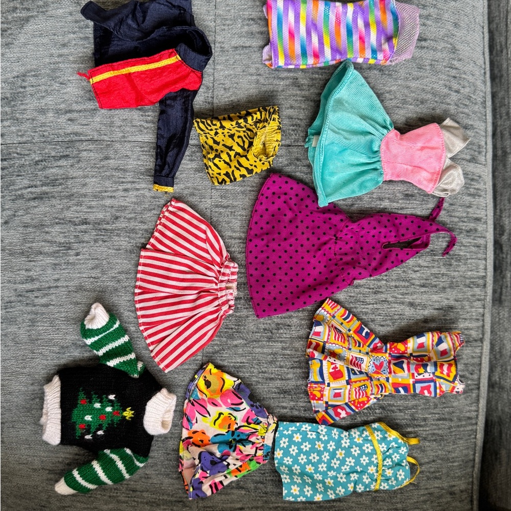 Colorful Doll Clothes Set